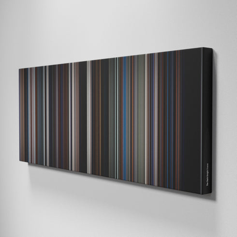 Side view of Buff's of The Dark Knight Frome on the wall