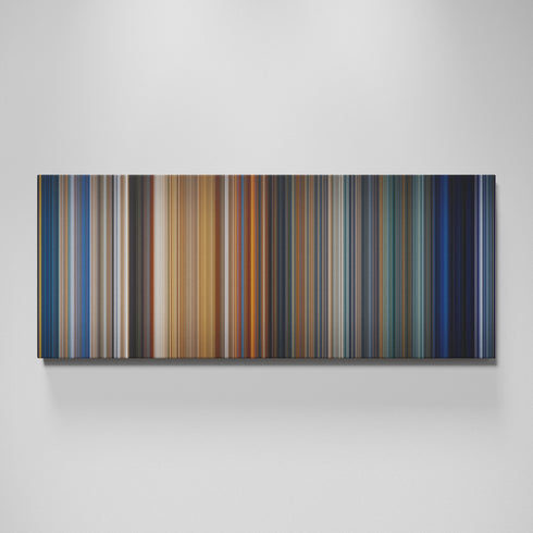 Titanic movie canvas wall art - color palette print