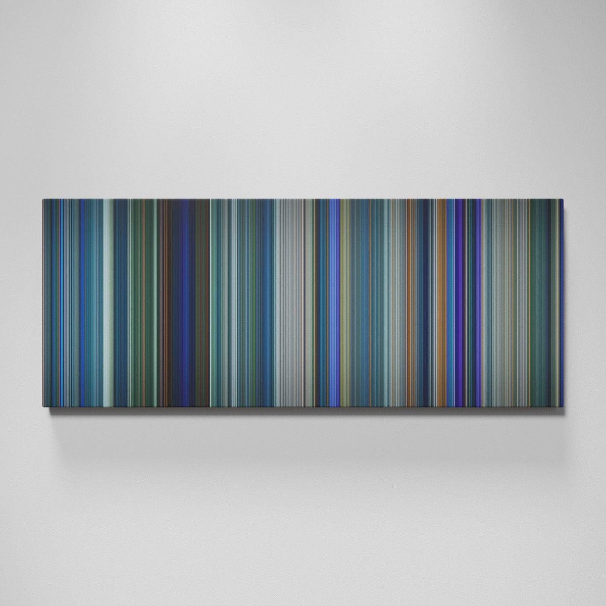 Avatar movie canvas wall art - color palette print