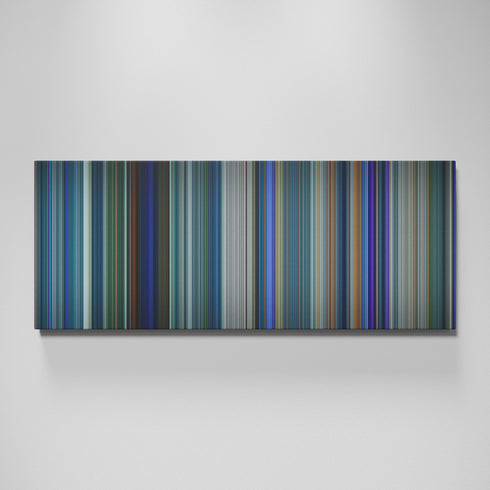 Avatar movie canvas wall art - color palette print