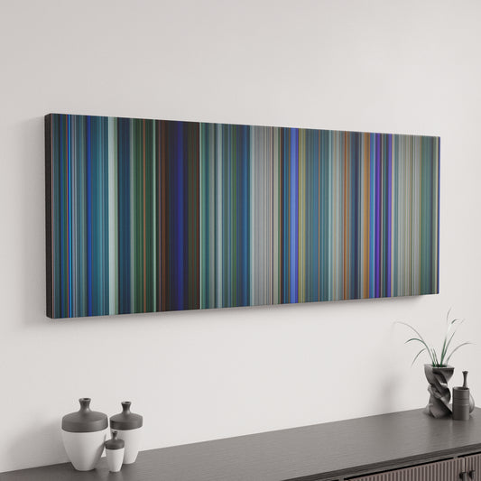 Minimal interior design with Avatar Frome on the wall