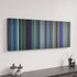 Avatar canvas art in modern interior - movie color palette