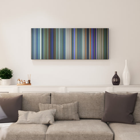 Avatar canvas print in living room - film wall decor