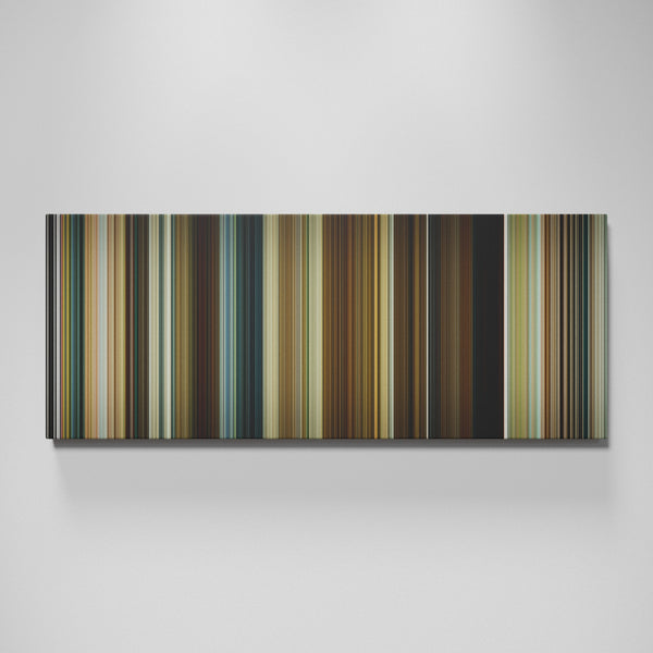 Casino Royale movie canvas wall art - color palette print