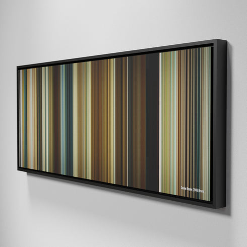 Side view of Framed Buff's of Casino Royale Frome on the wall