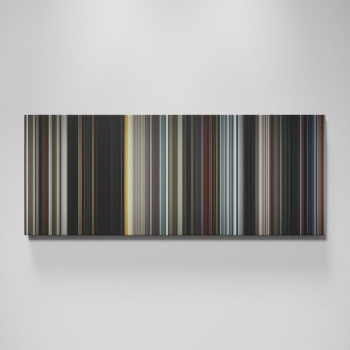 Iron Man movie canvas wall art - color palette print