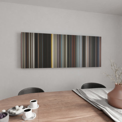 Iron Man canvas wall art in kitchen - movie decor