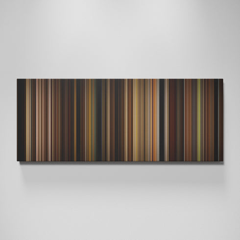 The Godfather movie canvas wall art - color palette print