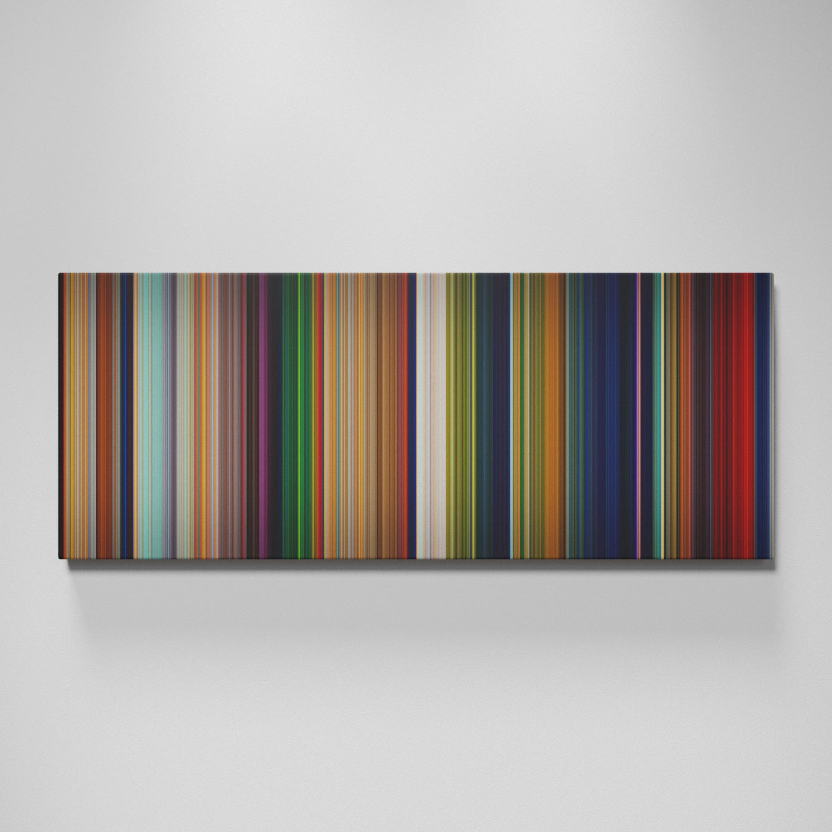 The Lion King movie canvas wall art - color palette print
