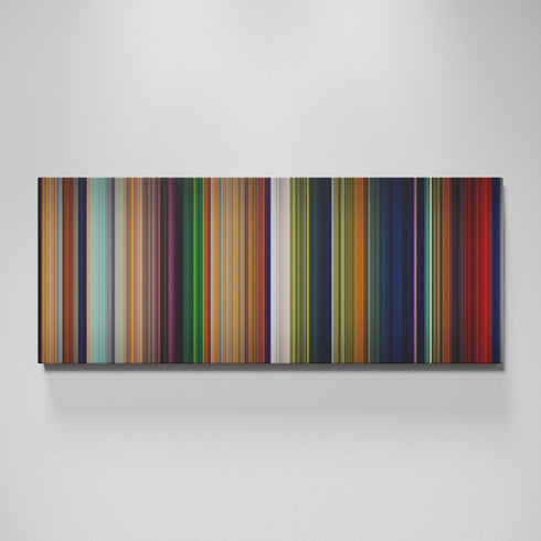 The Lion King movie canvas wall art - color palette print