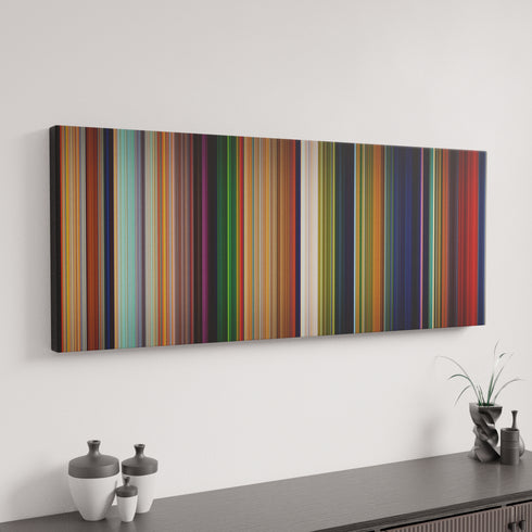 The Lion King canvas art in modern interior - movie color palette