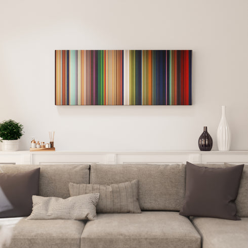 The Lion King canvas print in living room - film wall decor