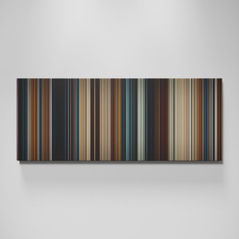 Thor movie canvas wall art - color palette print
