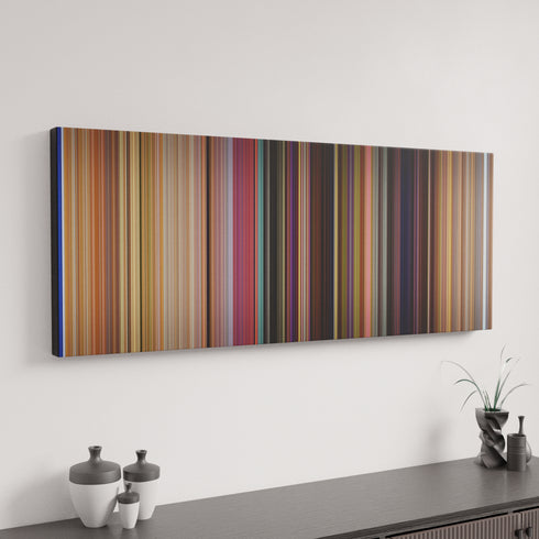 Toy Story canvas art in modern interior - movie color palette