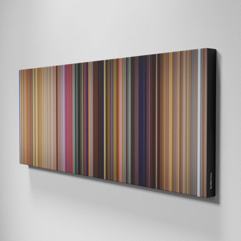 Side view of Buff's of Toy Story Frome on the wall