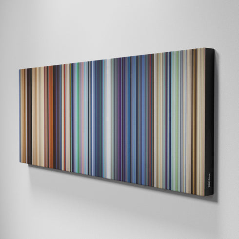 Side view of Buff's of Wall-e Frome on the wall