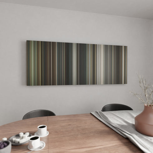 Interstellar canvas wall art in kitchen - movie decor