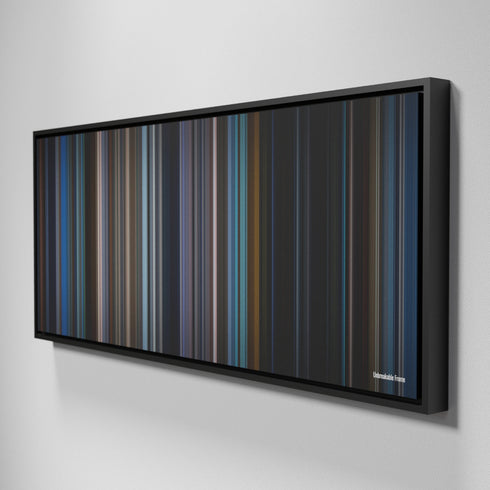 Side view of Framed Buff's of Unbreakable Frome on the wall