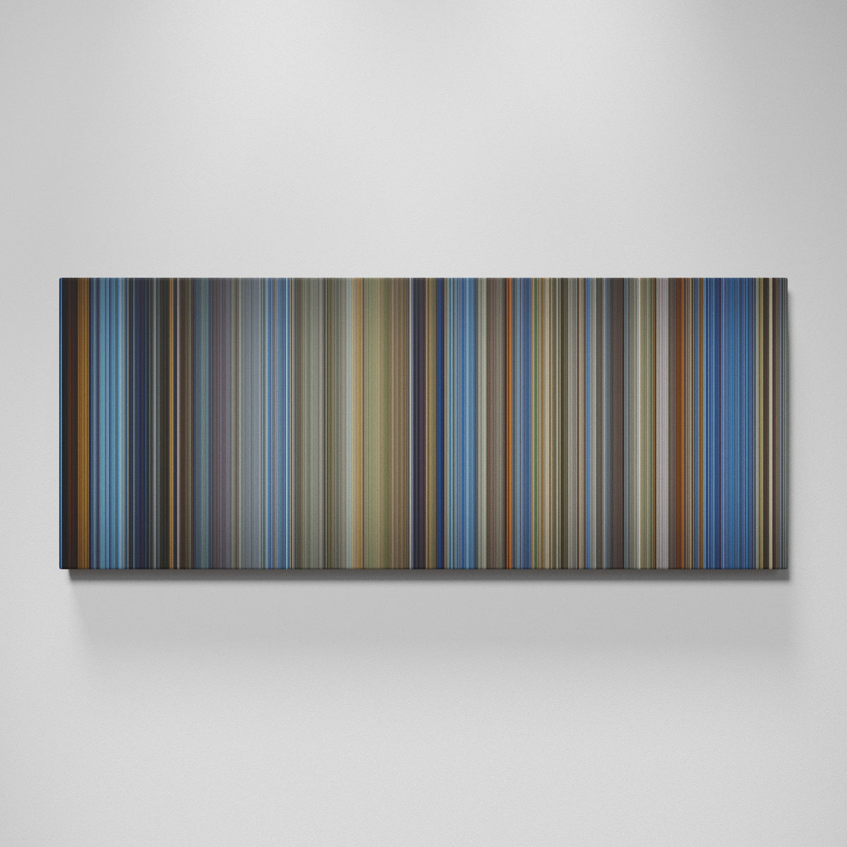 Top Gun movie canvas wall art - color palette print
