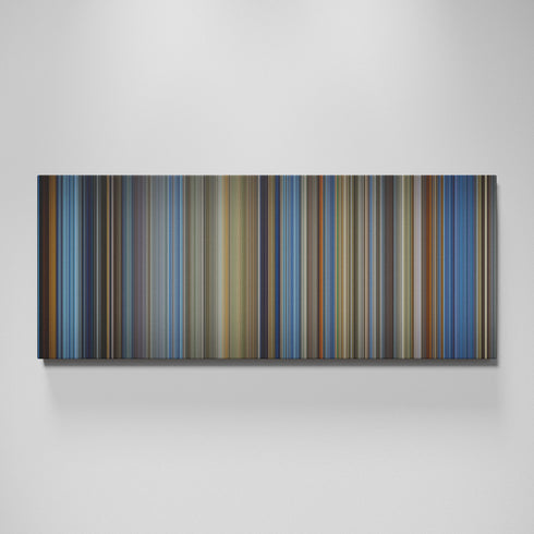 Top Gun movie canvas wall art - color palette print