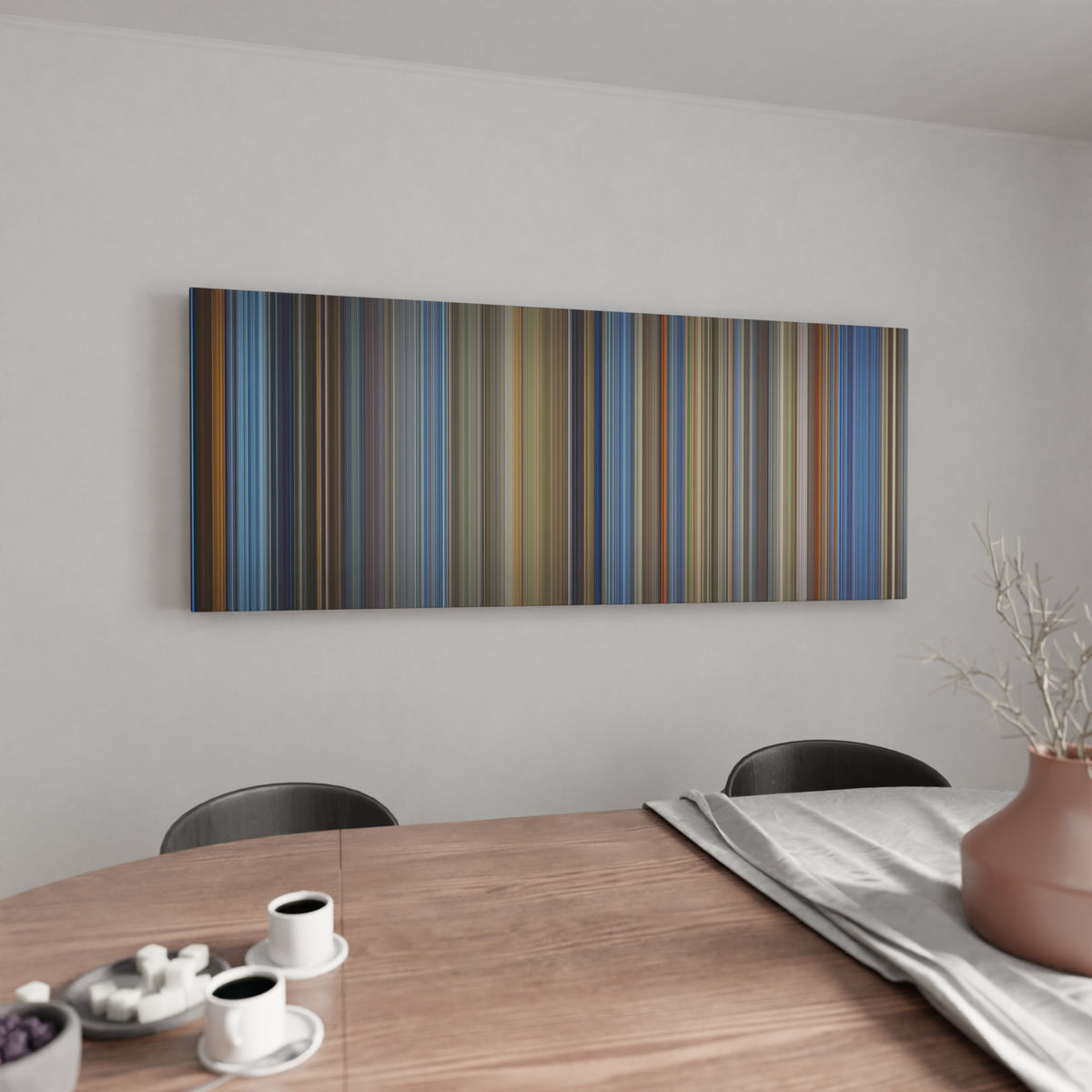 Top Gun canvas wall art in kitchen - movie decor
