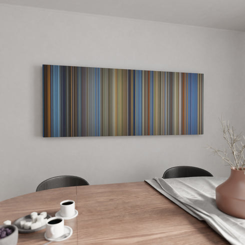 Top Gun canvas wall art in kitchen - movie decor