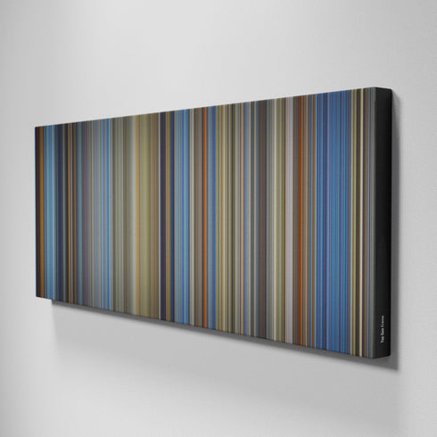 Side view of Buff's of Top Gun Frome on the wall