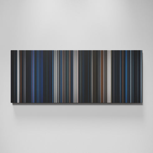 Alien movie canvas wall art - color palette print