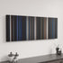 Alien canvas art in modern interior - movie color palette