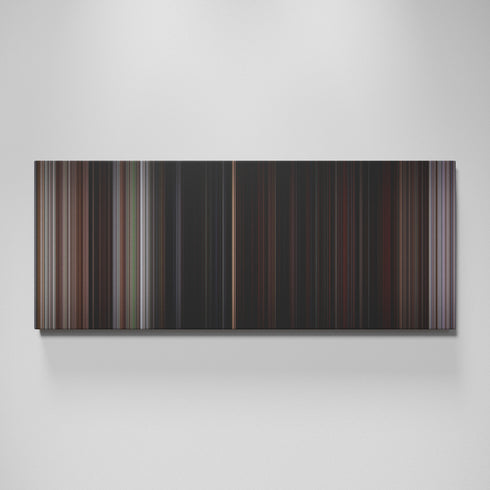 The Goonies movie canvas wall art - color palette print