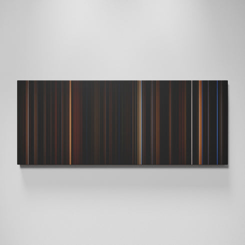 Interview with the Vampire: The Vampire Chronicles movie canvas wall art - color palette print