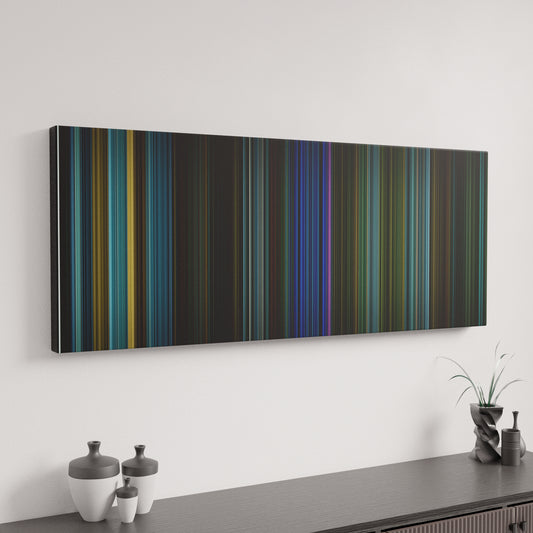 Minimal interior design with John Wick Frome on the wall