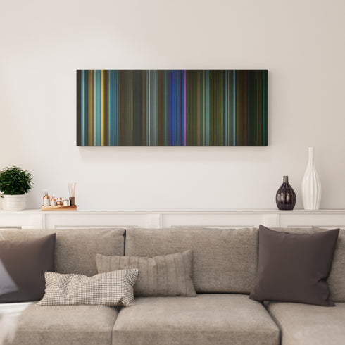 John Wick canvas print in living room - film wall decor