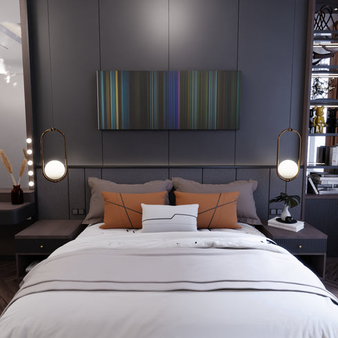 John Wick movie canvas in bedroom - wall art display