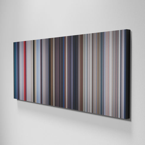 Side view of Basic of Superman Frome on the wall