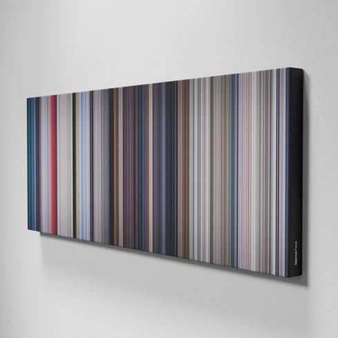 Side view of Buff's of Superman Frome on the wall