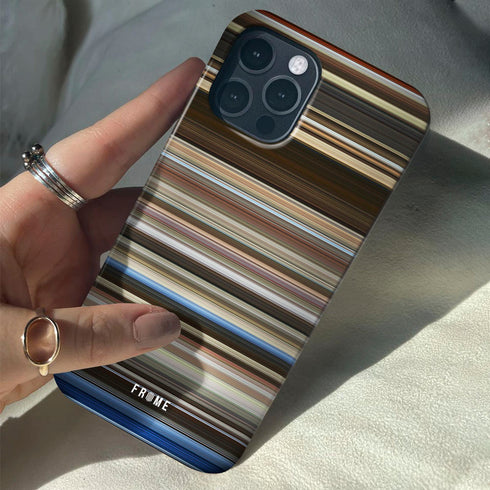 the notebook Frome phone case when holding in hands