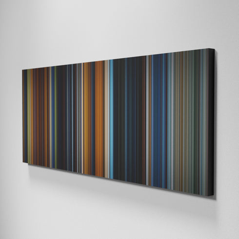 Side view of Basic of The Lord of the Rings: The Fellowship of the Ring Frome on the wall