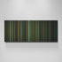 The Shape of Water movie canvas wall art - color palette print