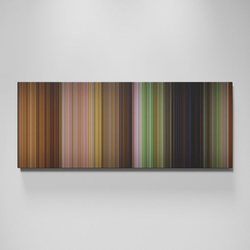 The Wizard of Oz movie canvas wall art - color palette print