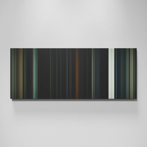 Harry Potter and the Deathly Hallows: Part 2 movie canvas wall art - color palette print