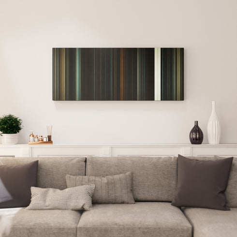 Harry Potter and the Deathly Hallows: Part 2 canvas print in living room - film wall decor