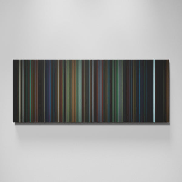 Harry Potter and the Goblet of Fire movie canvas wall art - color palette print