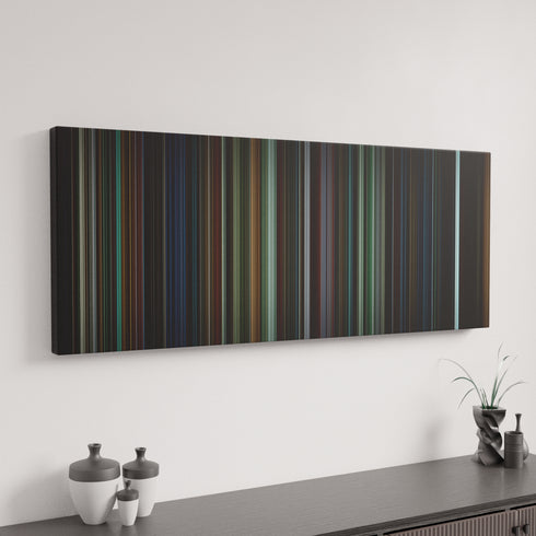Harry Potter and the Goblet of Fire canvas art in modern interior - movie color palette