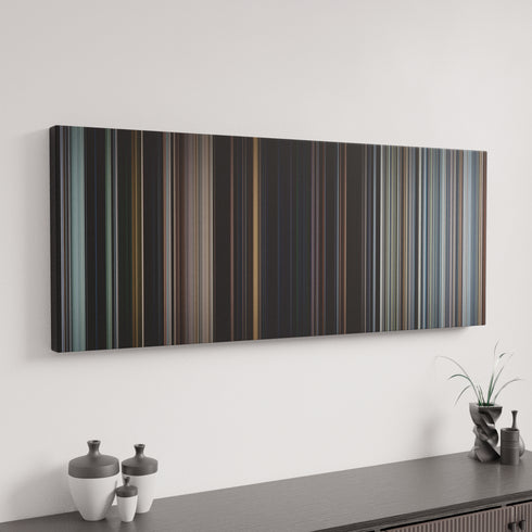 Rogue One: A Star Wars Story canvas art in modern interior - movie color palette