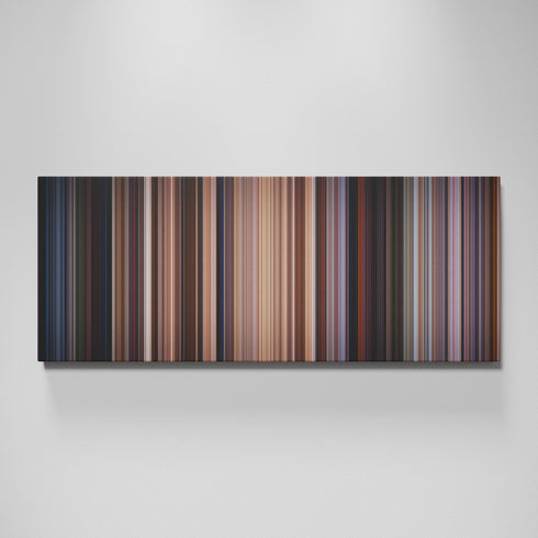 Star Wars: Episode I - The Phantom Menace movie canvas wall art - color palette print