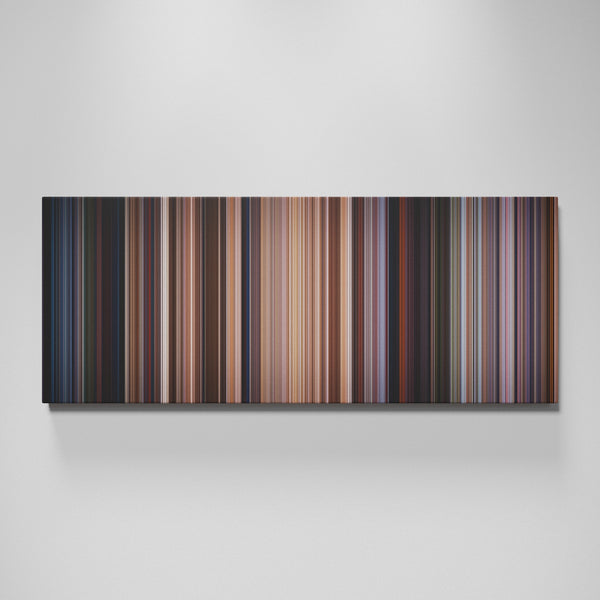 Star Wars: Episode I - The Phantom Menace movie canvas wall art - color palette print
