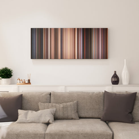 Star Wars: Episode I - The Phantom Menace canvas print in living room - film wall decor