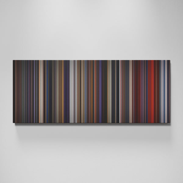 Star Wars: Episode III - Revenge of the Sith movie canvas wall art - color palette print