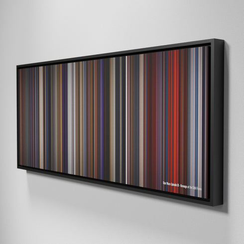 Side view of Framed Buff's of Star Wars: Episode III - Revenge of the Sith Frome on the wall